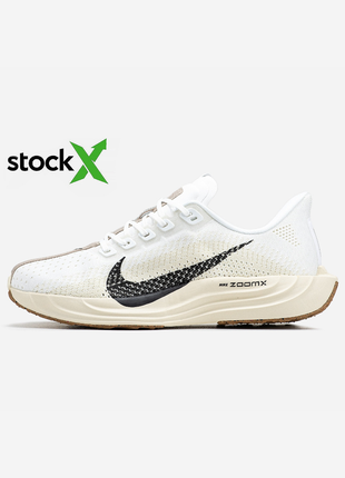 Чоловічі кросівки для бігу nike air pegasus road running beige white black