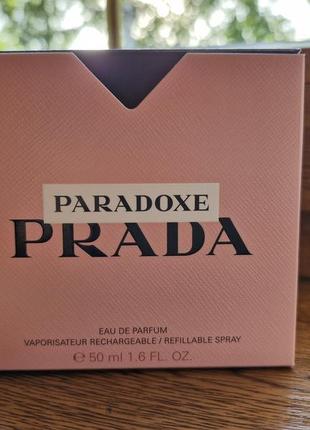 Парфуми жіночі прада парадокс