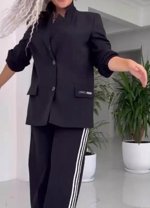 Шикарный костюм/ брючный/пиджак брюки