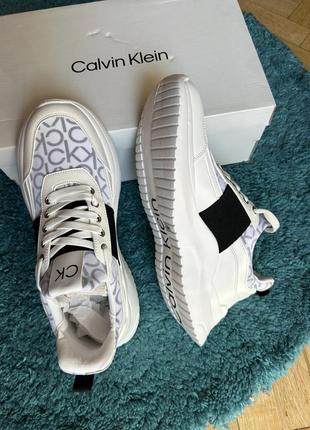 Кроссовки calvin klein umika white6 фото