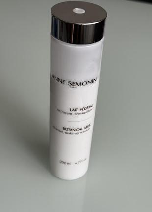 Молочко для снятия макияжа от anne semonin botanical milk make-up remover3 фото