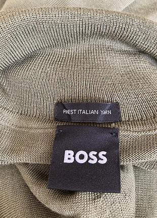 Hugo boss merino гольф водолазка свитер р. l/m