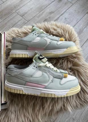 Женские кроссовки nike dunk low jumbo mint foam
