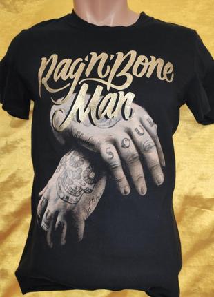 Женская rock футболка gildan rag'n'bone man.s-m2 фото