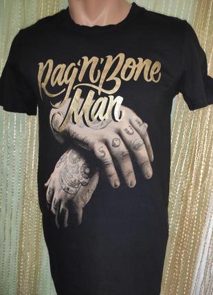 Женская rock футболка gildan rag'n'bone man.s-m5 фото