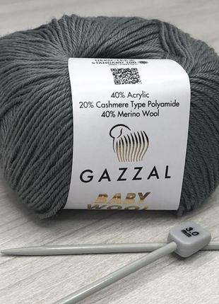 Пряжа gazzal – baby wool колір 818