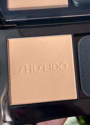 Компактная пудра для лица shiseido synchro skin self-refreshing custom finish powder foundation2 фото