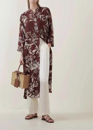 Сукня кімоно із шовку max mara