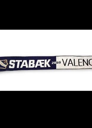 Шарф болельщиков клуба valencia stabaek