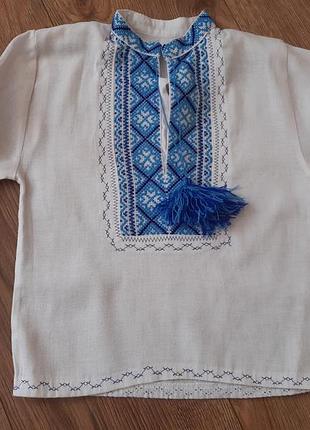 Вышиванка для мальчиков на рост 92 см
