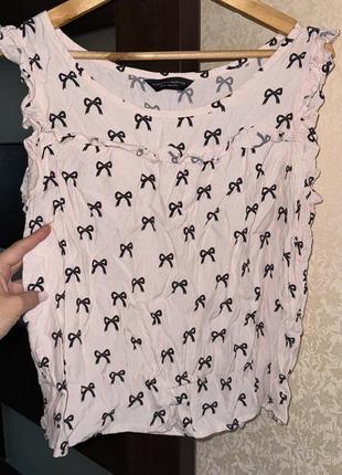 Майка фирменная блузка топ блуза