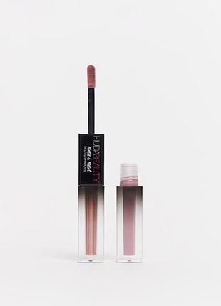 Рідкі тіні huda beauty matte & metal melted eyeshadows