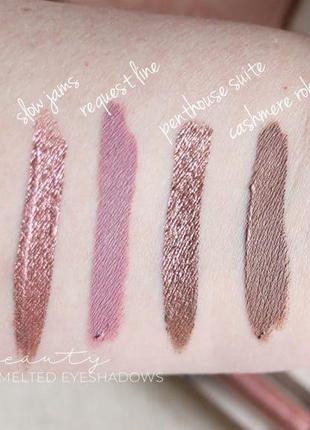 Жидкие тени huda beauty matte &amp; metal melted eyeshadows