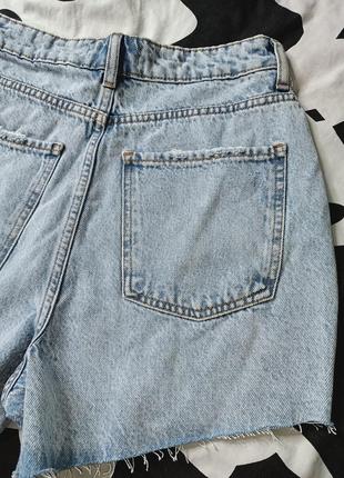 Удлиненные джинсовые шорты5 фото