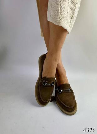 Лофери жіночі, шоколад