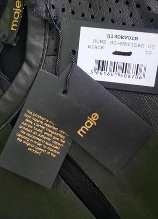 Maje платье оригинал кожа