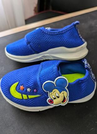 Мокасины, тапочки в садик размер 26