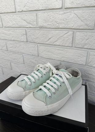 Бирюзовые конверсы, салатовые, голубые кеды converse