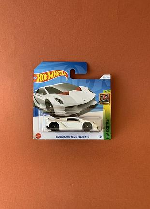 Машинка хот вілс ламборджині lamborghini sesto elemento hot wheels 2024