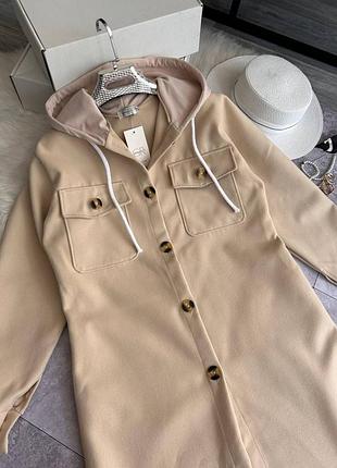 Кардиган, пальто, 3 цвета, кашемир и елка