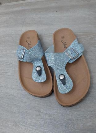 Жіночі босоніжки toe separator glitter mules літнє взуття6 фото