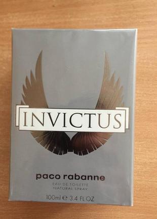Туалетная вода paco rabanne invictus, 100 мл