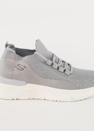 Кроссовки женские, серые, летние, материал текстиль-сетка, размер 36 fw_000344