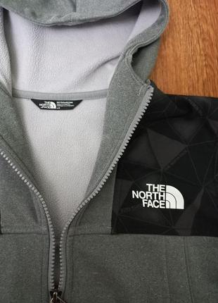 Кофта с капюшоном на флисе the north face р.м новая3 фото