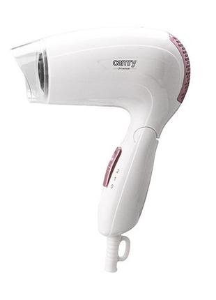 Фен дорожній camry cr 2254 (1400 вт, 2 рівні обдуву, петля для підвішування, складна ручка)