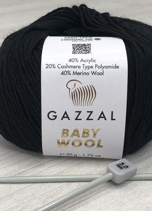 Пряжа gazzal – baby wool колір 8031 фото