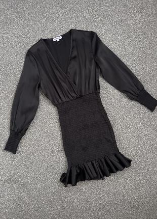 Атласна сукня femme luxe