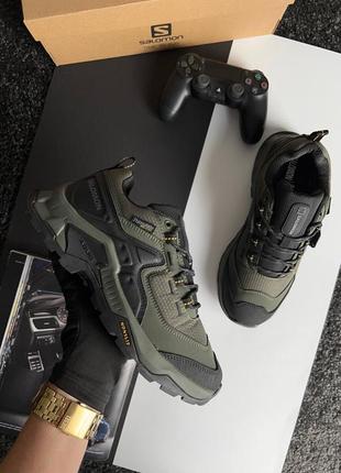 Шикарные стильные мужские кроссовки "salomon quest m element gtx gore-tex"