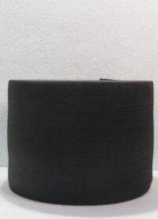 Широка білизняна резинка для одягу sindtex чорний 12 см х 22,5 м