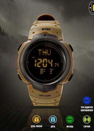 Часы m-tac с компасом койот