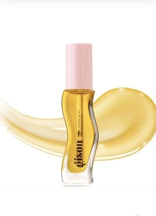 Масло для губ gisou honey infused lip oil honey gold1 фото