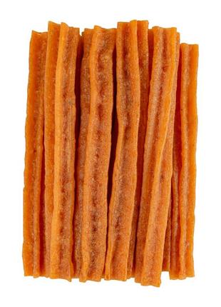 Ласощі для собак waudog treats "стоматологічна паличка зі смаком гарбуза", 100 г