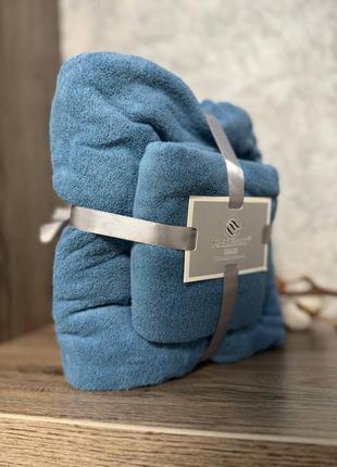 Рушники з мікрофібри, однотонні рушники,рушник, банний, для обличчя, комплект,набір7 фото