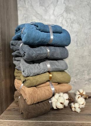 Рушники з мікрофібри, однотонні рушники,рушник, банний, для обличчя, комплект,набір2 фото
