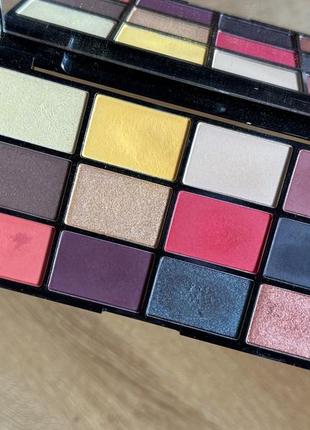 Палетка, палітра тіней nyx in your element fire2 фото