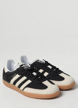 Кросівки adidas originals samba og  black wonder white 45-46 розмір2 фото