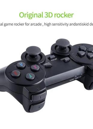 Компактна ігрова приставка 20000 ігор hdmi game stick lite m8 64 gb 4k ultra hd з двома джойстиками9 фото
