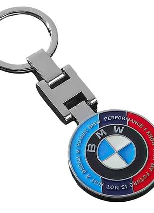 Значок брелок bmw performance для ключів автомобіля 9.2 см.