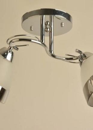 Люстра декоративна sirius л 8113/2 cr на 2 плафони