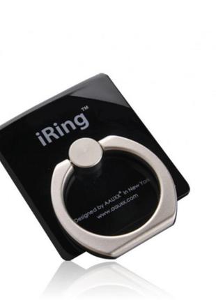 Кільце держатель підставка для телефону iring чорний