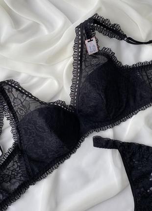 Комплект білизни tezenis 75b, бразильяно та кюлоти в розмірі s