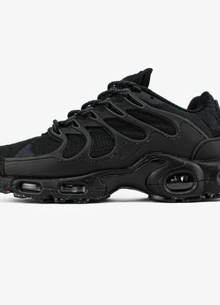 Чоловічі кросівки чорні nike air max terrascape plus "black"2 фото