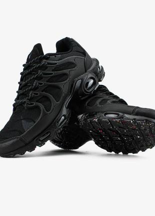 Мужские кроссовки черные nike air max terrascape plus "black"5 фото