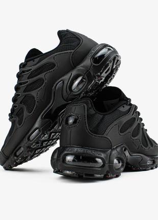 Мужские кроссовки черные nike air max terrascape plus "black"8 фото