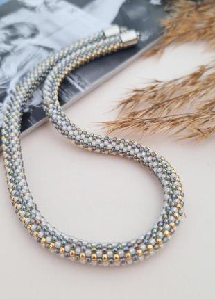 Джгут  ′rainbow′ з японського бісеру toho