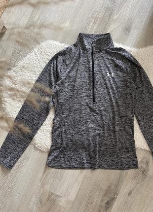 Armour under tech zip женский свитшот худи спортивная кофта беговая